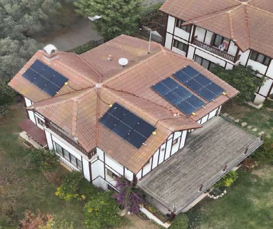 6,60 kWp mesken / villa güneş enerjisi santrali