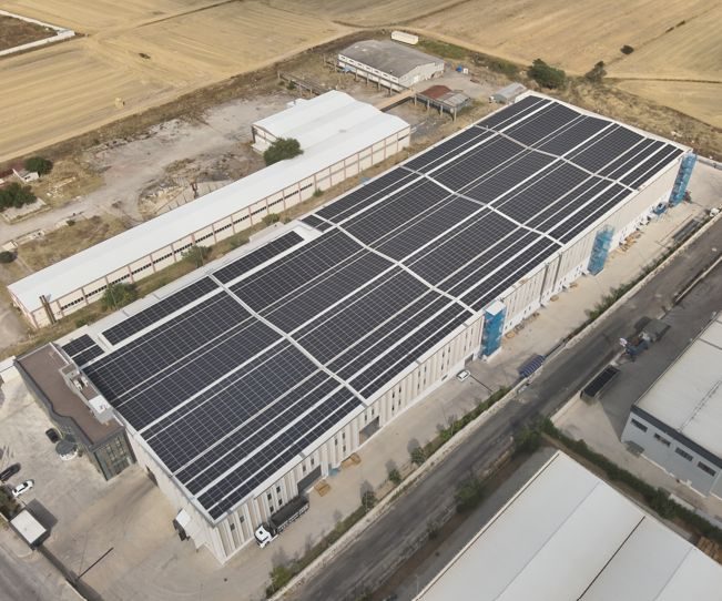 2.666,20 kWp endüstriyel çatı GES